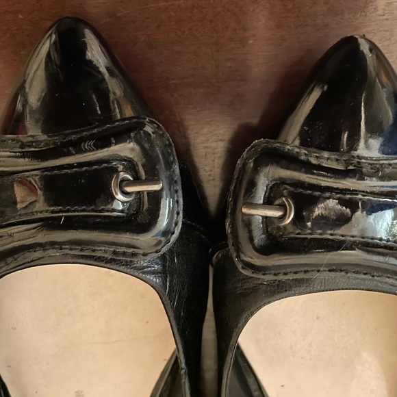 🤩 Vintage black patent leather women’s shoes size 7 1/2 see pictures for d… - Picture 12 of 13